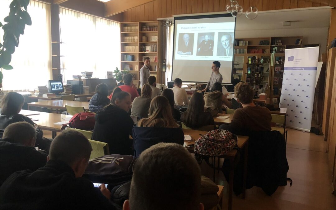 MLADI ZAINTERESOVANI ZA VEĆU INTEGRACIJU ZAPADNOG BALKANA