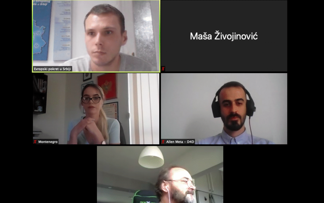 First steps to Regional Green Youth Charter