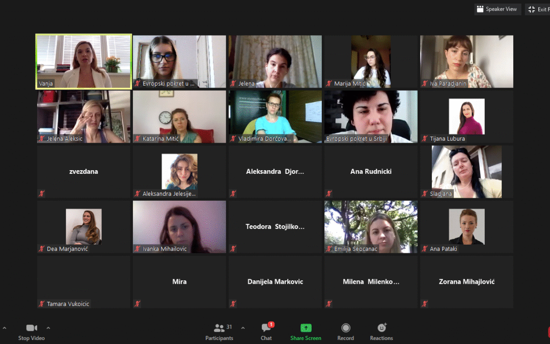 AGAIN, THE COVID-19 CRISIS EMPHASIZES THE NECESSITY OF FIGHT FOR GENDER EQUALITY