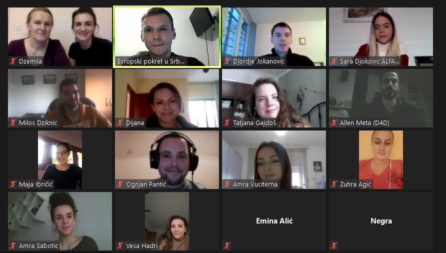 STUDENTS GATHER FOR CLEAN AIR IN THE WESTERN BALKANS