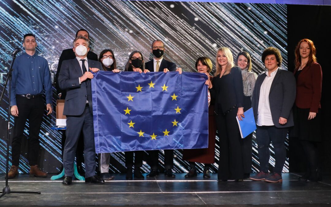 Doprinos godine Evropi i Zastava Saveta Evrope