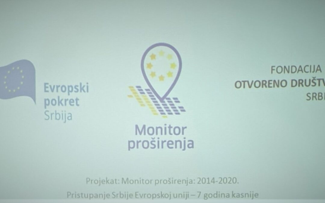 PREDSTAVLJEN PROJEKAT “MONITOR PROŠIRENJA”