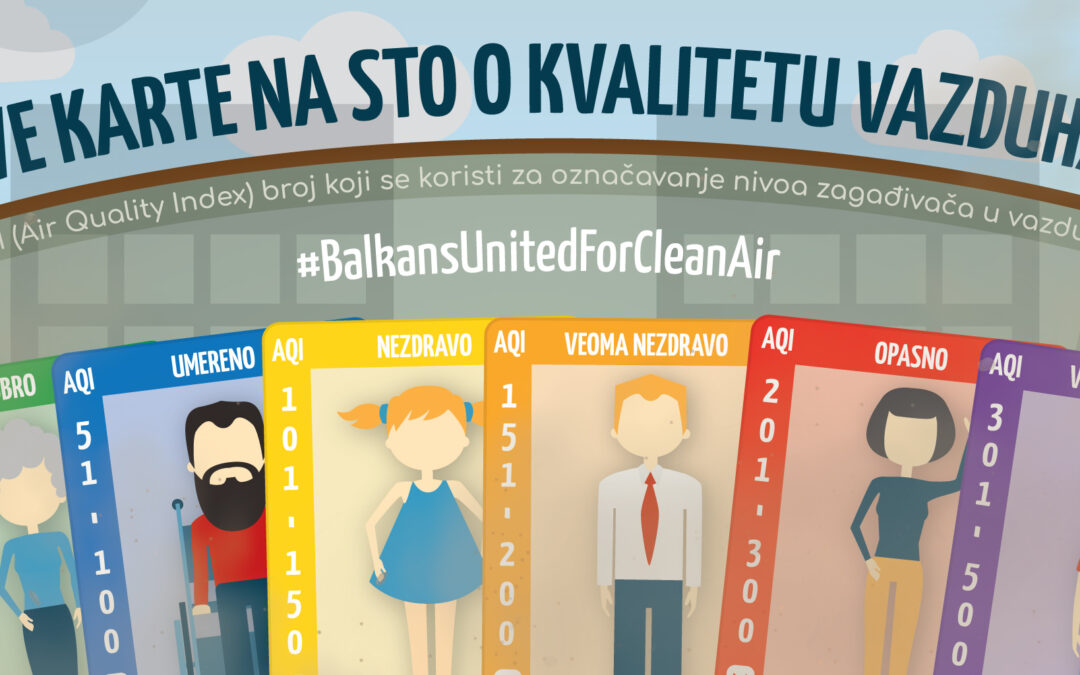 SVE KARTE NA STO O KVALITETU VAZDUHA