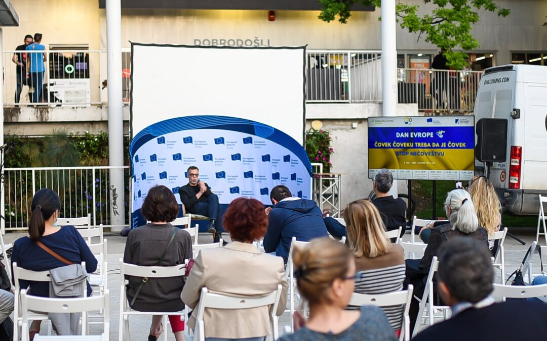 ŠIROM SRBIJE PROSLAVLJEN DAN EVROPE UZ PORUKU „ČOVEK ČOVEKU TREBA DA JE ČOVEK – STOP NEČOVEŠTVU“