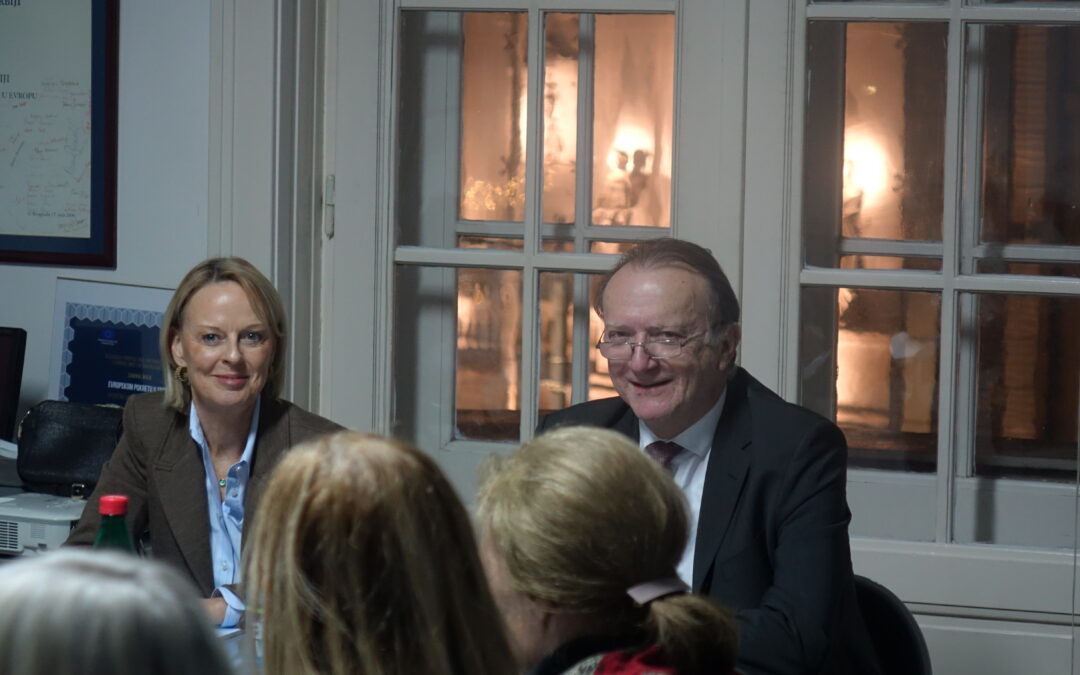 Forum za međunarodne odnose ugostio je NJ. E. Charlotte Sammelin, Ambasadorku Švedske u Srbiji, na svom redovnom sastanku