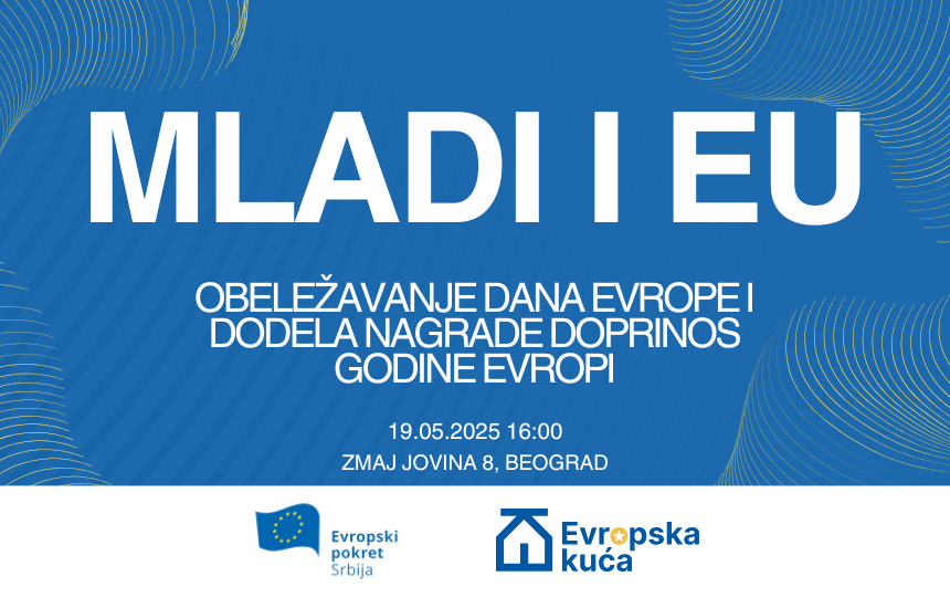 PODSETNIK: Poziv na javnu debatu “Mladi i EU”